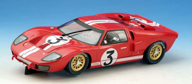 SLOT IT Ford GT 40 MK II #3  LeMans 1966 red